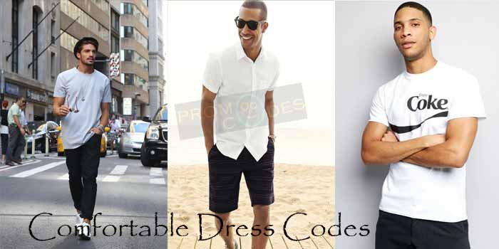Comfortable Black and White clothing