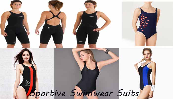 Sportive swimming dresses for Girls