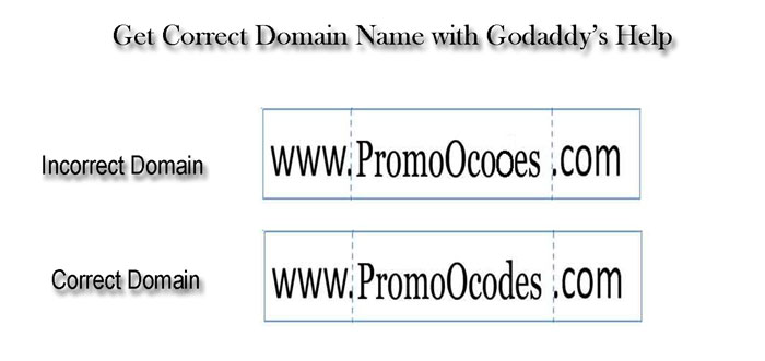 Correct your Domain Name with Godaddy
