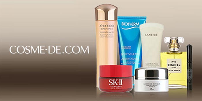 Cosme-De-Coupons and save money on skincare products