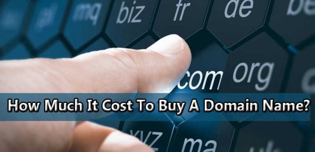 How Much It Cost To Buy A Domain Name