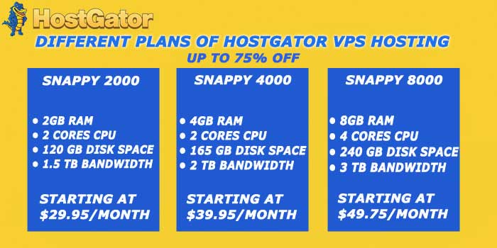 HostGator VPS Hosting Plan