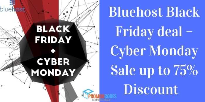Bluehost cyber monday sale