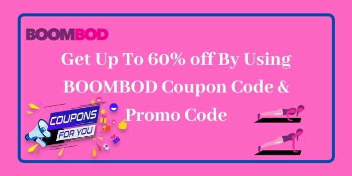 UpTo 60% off by using the BOOMBOD Coupon