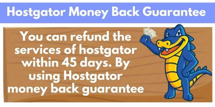 Hostgator Money Back Guarantee 