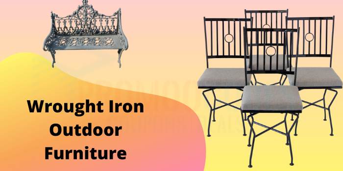 wrought iron outdoor furniture