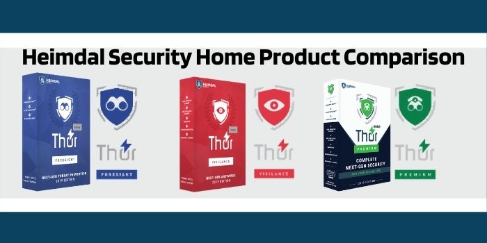 Heimdal Security Home Product Comparison