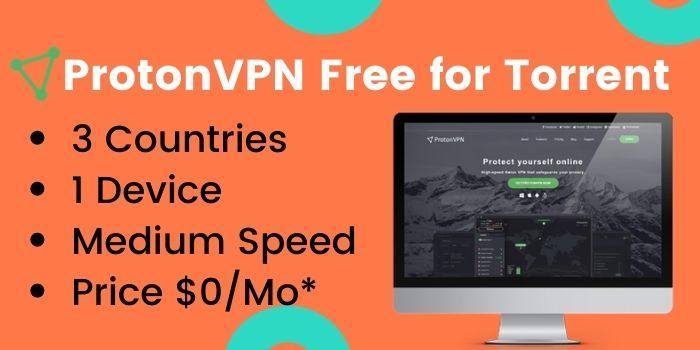 ProtonVPN Free for Torrent