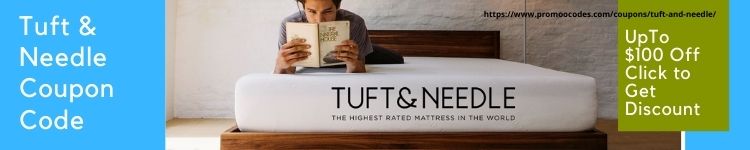 Tuft & Needle Coupon Code Banner