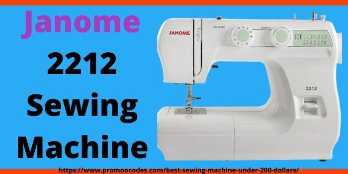 Janome 2212 Sewing machine