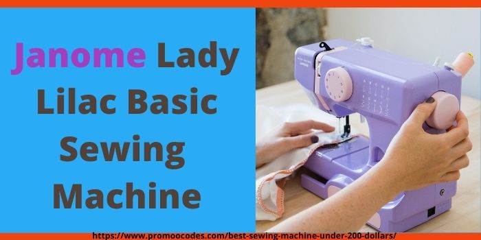 Janome Lady Lilac Basic Sewing Machine