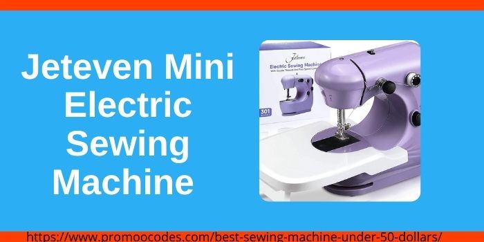 Jeteven Mini Electric Sewing Machine