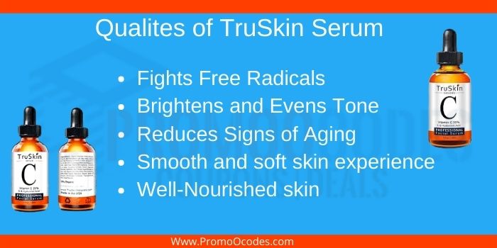 Qualities of Truskin serum