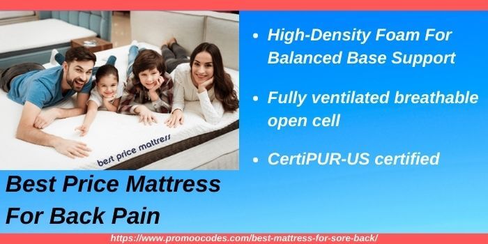 Best Price Mattress for sore back