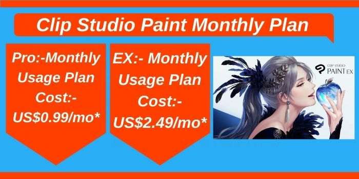 Clip Studio Paint Monthly Subscription