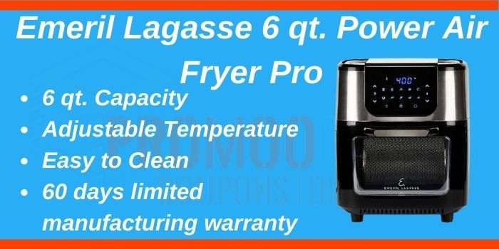 Emeril Lagasse 6 qt. Power Air Fryer Pro