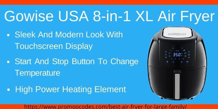 Gowise USA 8-in-1 XL Air Fryer