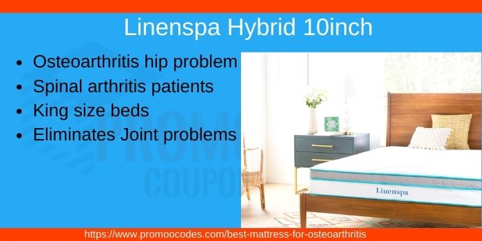 Linenspa Hybrid 10 inch