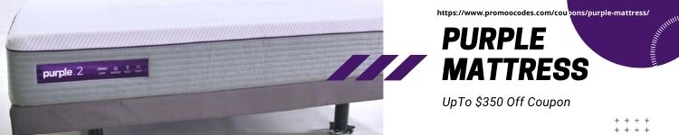 Purple Mattress Coupon Banner