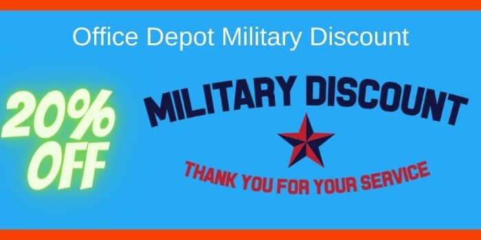 Office Depot Military Discount