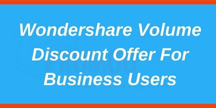 Wondershare Business Discount Code