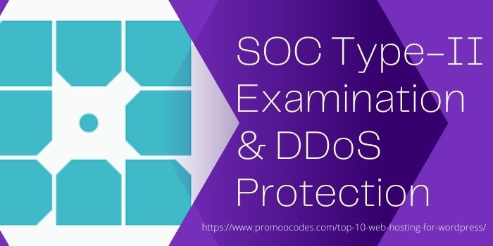 WP Engine top WordPress host with SOC type II examination & DDoS Protection
