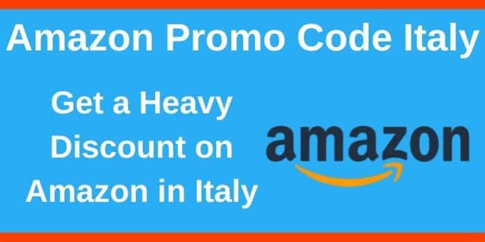 Amazon Promo Code Italy