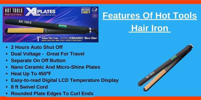 Hot Tools Flat Iron For Curly Hair