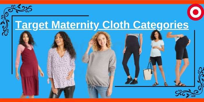Target Maternity Cloth Categories