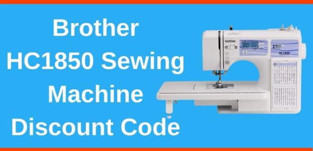 Brother HC1850 Sewing Machine Discount Code