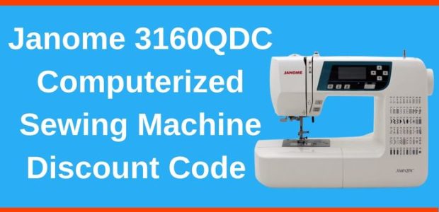 Janome 3160QDC Computerized Sewing Machine Discount Code