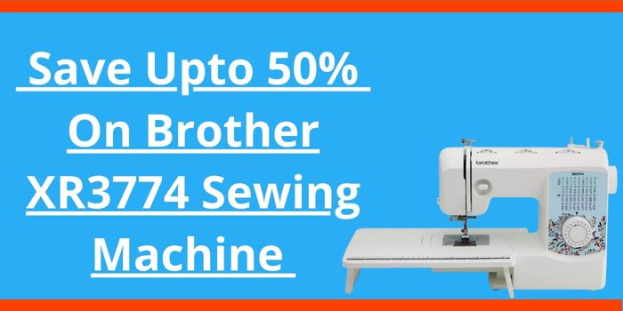50% Brother XR3774 deal
