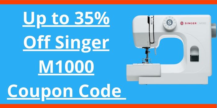 35% singer M1000 coupon code