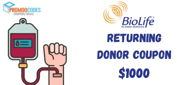 Biolife Returning Donor Coupon $1000